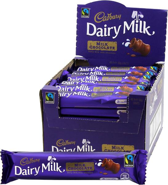 Cadbury Dairy Milk Bar 50g - MNB Variety Imports