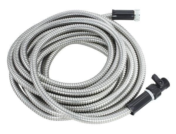 Durable Metal Garden Hose 7.5m - MNB Variety Imports