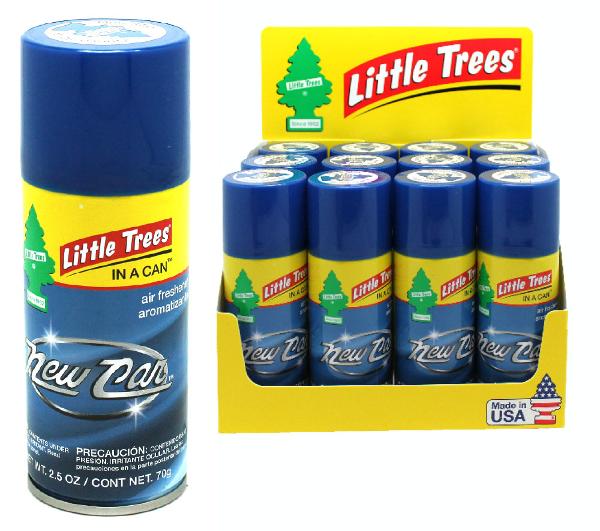 Little Trees in a Can Car Air Freshener Spray New Car 70g MNB Variety