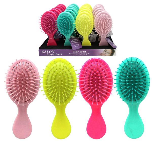 Salon Professional Mini Hair Brush Assorted Colours MNB Variety Imports