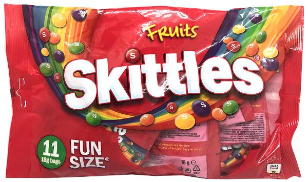 Skittles Original Fruit Candy Fun Size 11 x 18g Pack - MNB Variety Imports