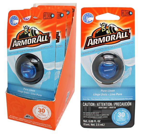 Armor All Car Air Freshener Pure Linen 2.5mL - MNB Variety Imports