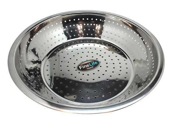 FineLife Rice Strainer Stainless Steel Pan 25cm - MNB Variety Imports