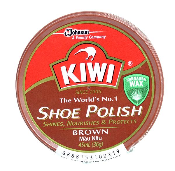 KIWI Shoe Polish Brown 36g - MNB Variety Imports