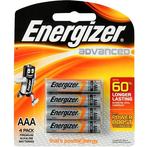 Energizer Advanced AAA 4 Pack - MNB Variety Imports