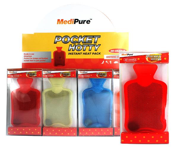 MediPure Pocket Hotty Bottle Shape Instant Heat Pack MNB Variety Imports