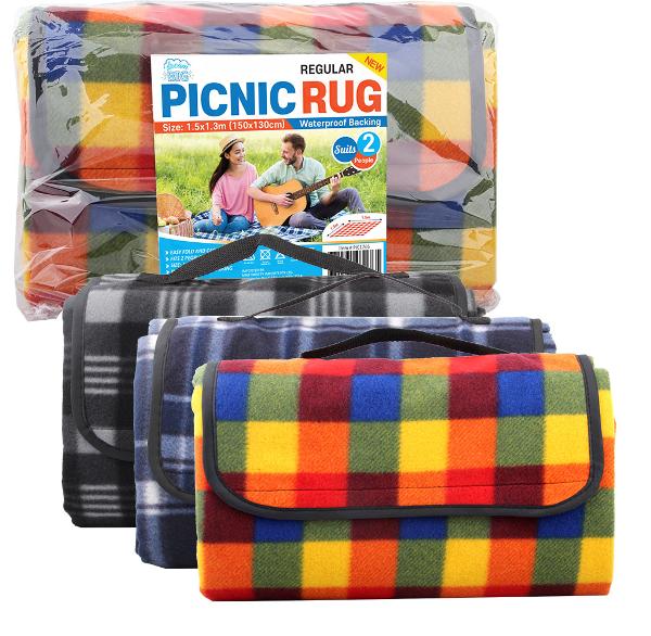 Picnic Rug Regular 150x130cm MNB Variety Imports